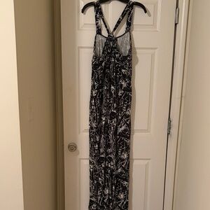 Lane Bryant Black and White Maxi Dress